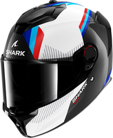 Shark Spartan GT Pro Carbon Dokhta,  full face helmet,  color: Black/White/Blue/Red,  size: XL