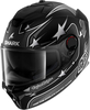 Shark Spartan GT Pro Carbon Flagstaff,  full face helmet,  color: Matt Black/Grey,  size: M