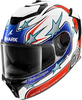 Shark Spartan GT Pro Carbon Flagstaff,  full face helmet,  color: White/Red/Blue,  size: L