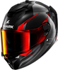 Shark Spartan GT Pro Carbon Kultram,  full face helmet,  color: Black/Red,  size: XS