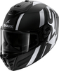 Shark Spartan RS Carbon Shawn,  integral helmet,  color: Matt Black/Silver,  size: XL