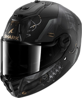 Shark Spartan RS Carbon XBot,  integral helmet,  color: Matt Black/Dark Grey,  size: XS