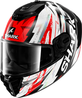 Shark Spartan RS Hibolt,  full face helmet,  color: Black/Red/White,  size: XL