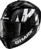 Shark Spartan RS Stingrey,  integral helmet,  color: Black/Dark Grey/White,  size: S