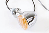 Shin Yo Arizona,  turn signals,  color: Chromed Orange,  size: Short