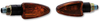 Shin Yo Arrow Mini,  turn signals,  color: Black Orange,  size: Short