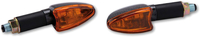 Shin Yo Arrow Mini,  turn signals,  color: Carbon Orange,  size: Long