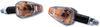Shin Yo Big Peak,  turn signals,  color: Black Clear,  size: Short