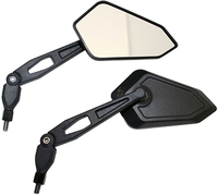 Shin Yo Booster,  rearview mirror,  color: Black,  size: M8