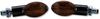Shin Yo Cat-Eye Mini,  turn signals,  color: Carbon Orange-Tinted,  size: Short