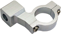 Shin Yo CNC,  mirror clamp,  color: Silver,  size: 22 mm / M10 RH