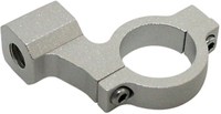 Shin Yo CNC,  mirror clamp,  color: Silver,  size: 25.4 mm / M10 RH