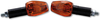 Shin Yo Imola 1,  LED turn signals,  color: Black Orange,  size: Long