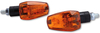 Shin Yo Imola 1,  LED turn signals,  color: Black Orange,  size: Short