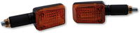 Shin Yo Mini,  turn signals,  color: Black Orange,  size: Long