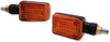 Shin Yo Mini,  turn signals,  color: Black Orange,  size: Short