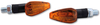 Shin Yo Peak,  turn signals,  color: Black Orange,  size: Short