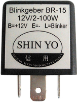 Shin Yo SY-02,  flasher relay