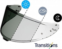 Shoei CWR-F2PN,  visor photochromic