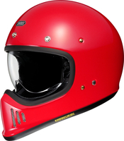 Shoei EX-Zero,  cross helmet,  color: Red,  size: L