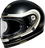Shoei Glamster-06 Bivouac,  integral helmet,  color: Black/White/Gold,  size: L