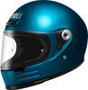 Shoei Glamster-06,  full face helmet,  color: Blue,  size: L