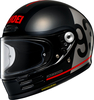 Shoei Glamster-06 MM93 Coll. Classic,  full face helmet,  color: Black/Grey/Red,  size: L