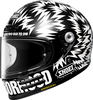 Shoei Glamster-06 Neighborhood X,  full face helmet,  color: Black/White,  size: S