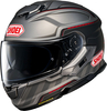 Shoei GT-Air 3 Discipline,  full face helmet,  color: Matt Grey/Black/Red,  size: M