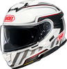 Shoei GT-Air 3 Discipline,  full face helmet,  color: White/Black/Red,  size: L