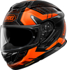 Shoei GT-Air 3 Hike,  full face helmet,  color: Black/Orange,  size: L