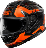 Shoei GT-Air 3 Hike,  full face helmet,  color: Black/Orange,  size: L