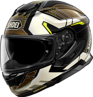 Shoei GT-Air 3 Hike,  full face helmet,  color: White/Black/Brown,  size: L
