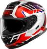 Shoei GT-Air 3 Hike,  full face helmet,  color: White/Black/Red/Blue,  size: S