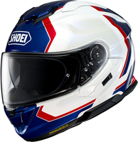Shoei GT-Air 3 Realm,  full face helmet,  color: Dark Blue/White/Red,  size: XXL