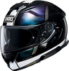 Shoei GT-Air 3 Scenario,  full face helmet,  color: Black/White/Purple/Green,  size: XS