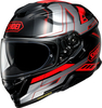 Shoei GT-Air II Aperture,  integral helmet,  color: Black/Grey/Red,  size: XS
