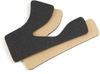 Shoei Hornet ADV cheek pads,  comfort pad set,  color: Original,  size: 2 mm