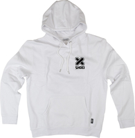 Shoei Logo X,  hoodie unisex,  color: White/Black,  size: L