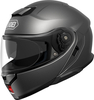 Shoei Neotec 3,  flip up helmet,  color: Dark Grey,  size: S