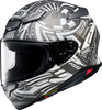 Shoei NXR2 Beaut,  full face helmet,  color: Matt Grey/Black/White,  size: S