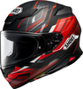 Shoei NXR2 Capriccio,  full face helmet,  color: Matt Black/Red/Grey,  size: M