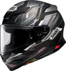 Shoei NXR2 Capriccio,  full face helmet,  color: Matt Black/Rose/Grey,  size: S