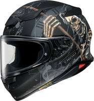 Shoei NXR2 Faust,  integral helmet,  color: Matt Black/Grey/Beige/Brown,  size: L