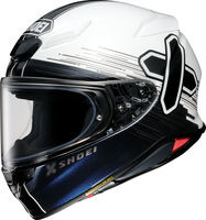 Shoei NXR2 Ideograph,  full face helmet,  color: Black/White/Blue,  size: XXL