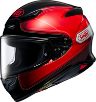 Shoei NXR2 Sheen,  full face helmet,  color: Red/Black,  size: S