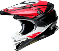 Shoei VFX-WR 06 Jammer,  cross helmet,  color: Black/Red/White,  size: XXL