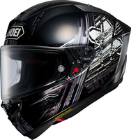 Shoei X-SPR Pro Crosslogo,  full face helmet,  color: Black/White/Grey,  size: L
