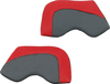 Shoei X-SPR Pro Type-P,  side padding,  color: Dark Grey/Red,  size: 5 mm