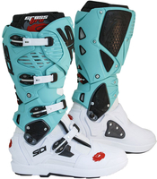 Sidi Crossfire 3 SRS LE,  boots,  color: White/Mint-Green,  size: 45 EU